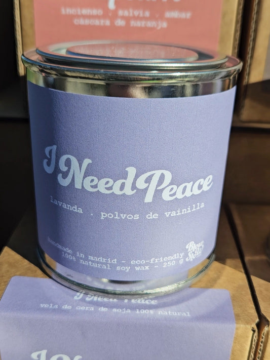 I NEED PEACE | lavanda • polvos de vainilla | 250g