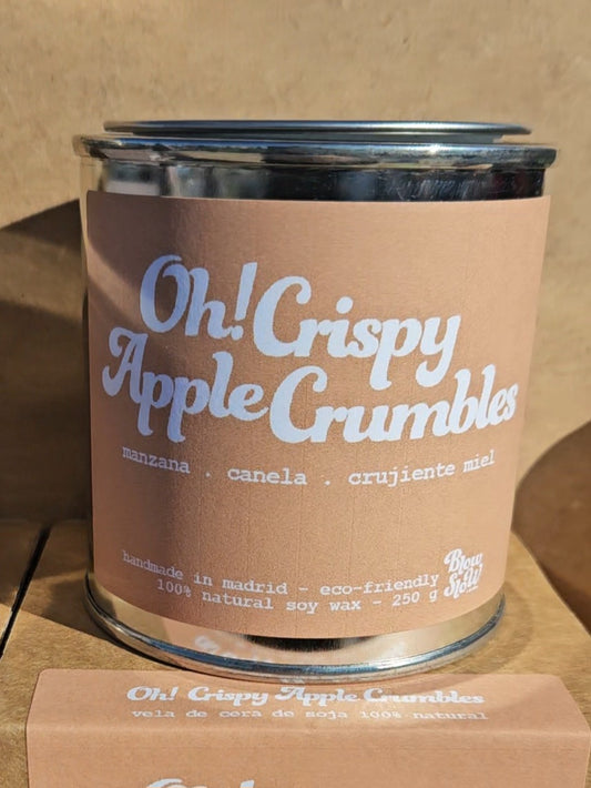 OH! CRISPY APPLE CRUMBLES | manzana • canela • crujiente miel | 250g